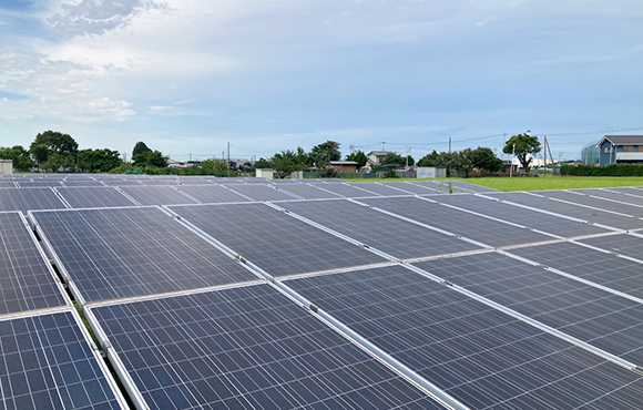 Kazo Solar Power Plant (Saitama Prefecture)