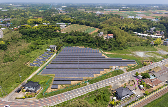 旭第ニ太陽光発電所(千葉県)