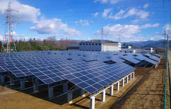 東原太陽光発電所(長野県)