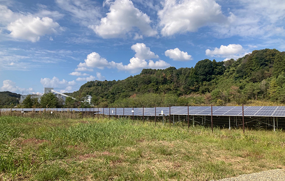 常陸大宮太陽光発電所(茨城県)